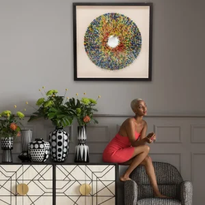 KARE Design Wanddecoratie Kleurexplosie