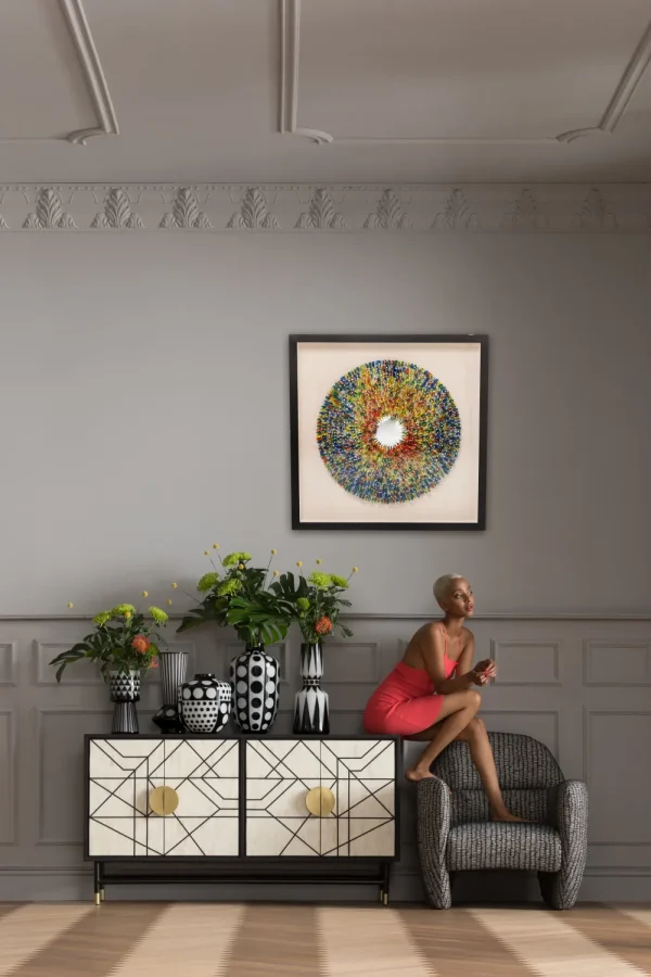 KARE Design Wanddecoratie Kleurexplosie