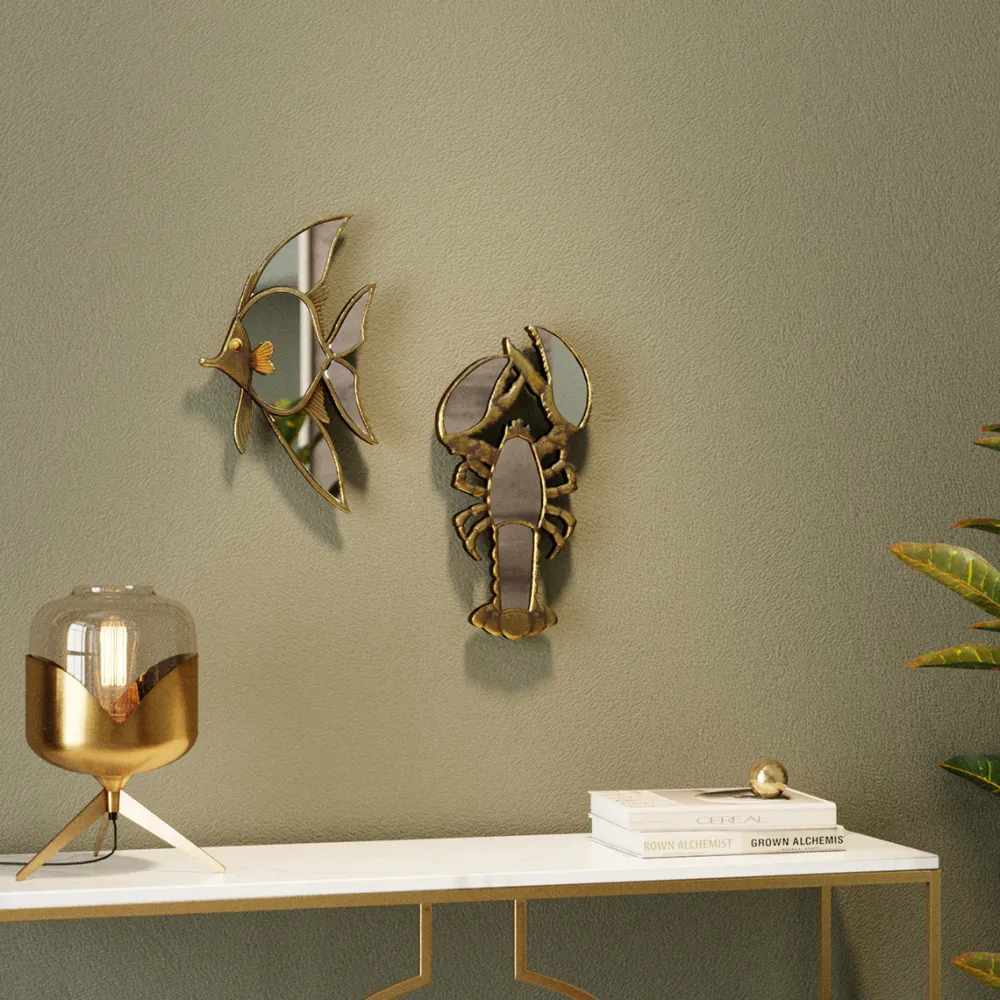 wanddecoratie_langosta_spiegel_0.webp KARE Design Wanddecoratie Langosta Spiegel