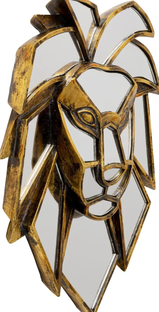 KARE Design Wanddecoratie Lion Mirror 35cm