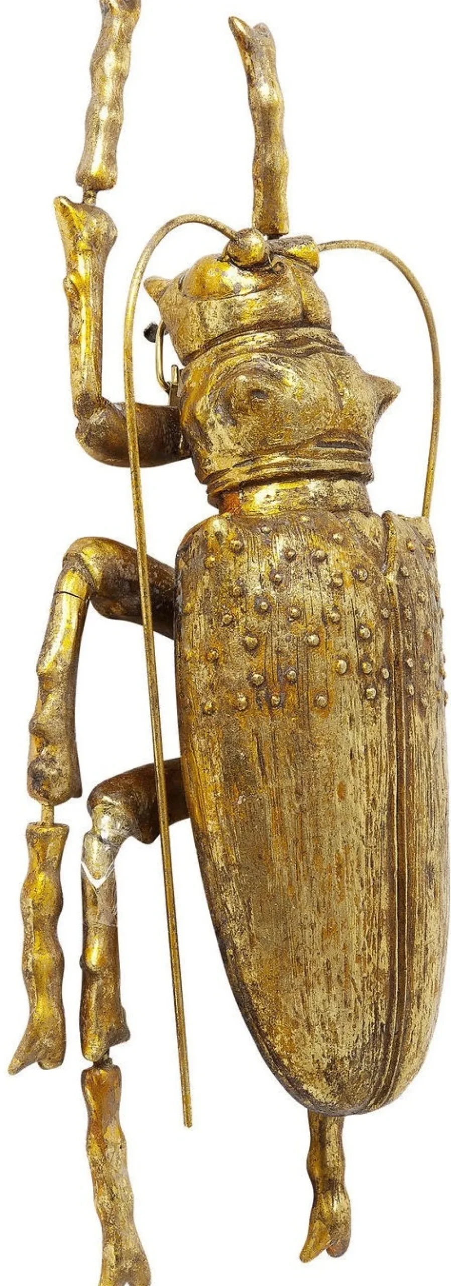 wanddecoratie_longicorn_beetle_goud_1.webp KARE Design Wanddecoratie Longicorn Beetle Goud