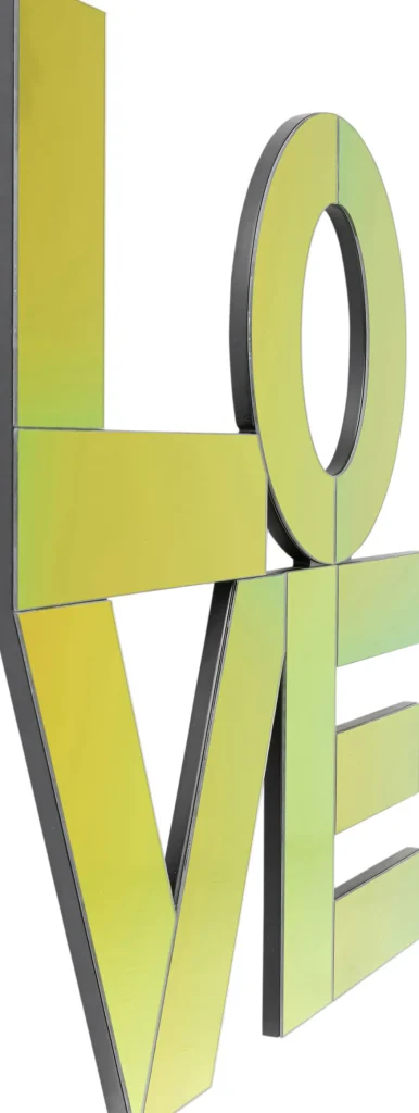 KARE Design Wanddecoratie Love Letters 90x90cm