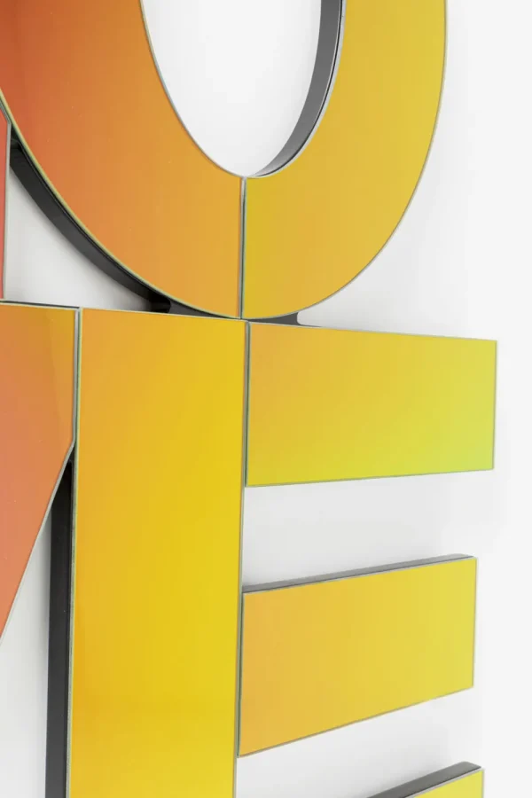 KARE Design Wanddecoratie Love Letters 90x90cm