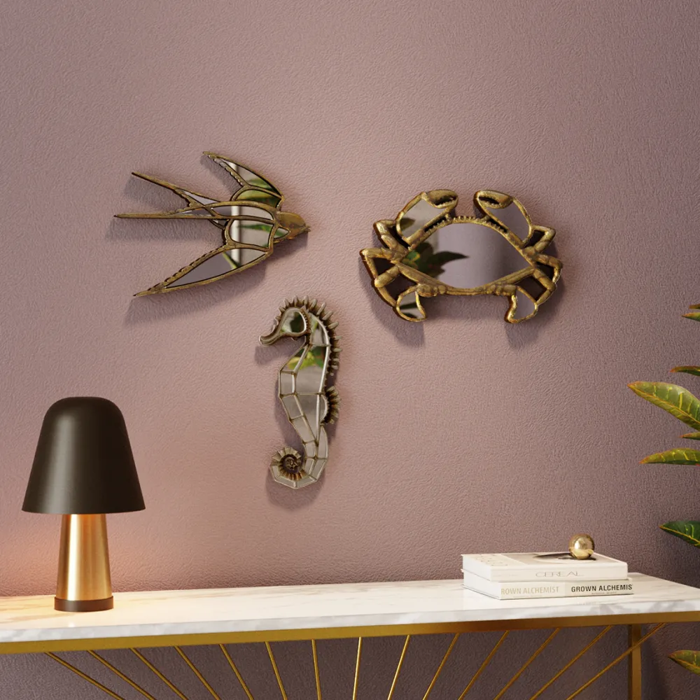 wanddecoratie_swallow_spiegel_0.webp KARE Design Wanddecoratie Swallow Spiegel