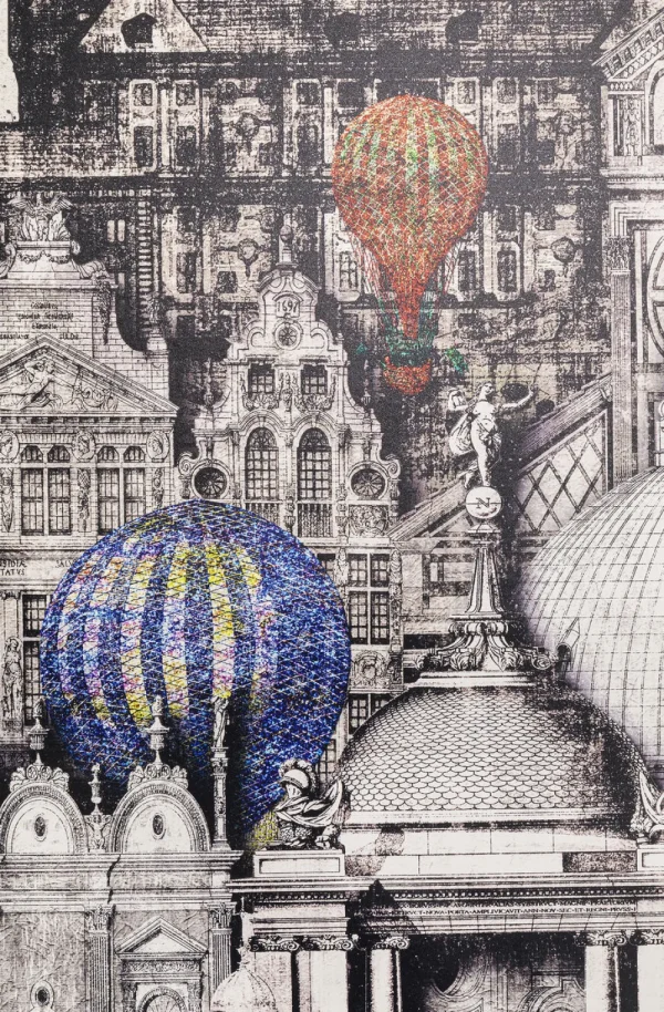 KARE Design Wandfoto Balloons 110x174cm