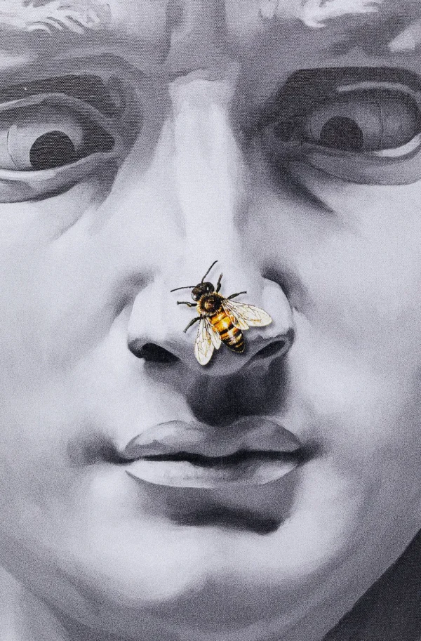 KARE Design Wandfoto Foto Statue 100x125cm