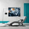 KARE Design Wandfoto Glass Lion King Lying 120x160cm