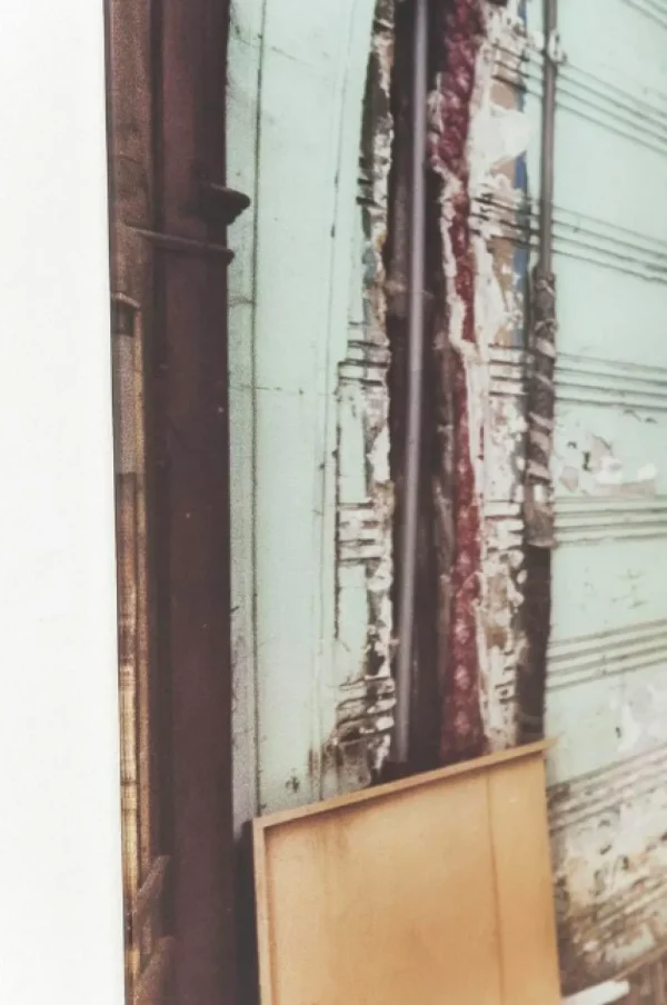 KARE Design Wandfoto Glass Old Staircase Corner