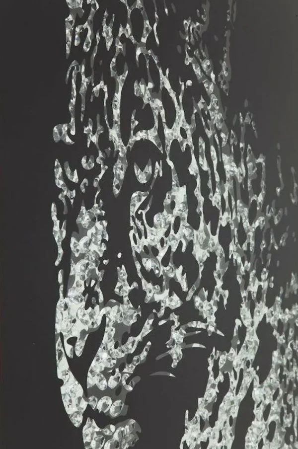 KARE Design Wandfoto Leopard 80x80cm