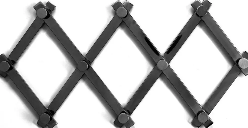 wandkapstok_crossing_matt_black_cm_0.webp KARE Design Wandkapstok Crossing Matt Black 9(+71)cm