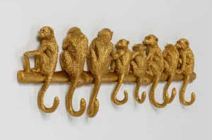 KARE Design Wandkapstok Monkey Hook 70cm