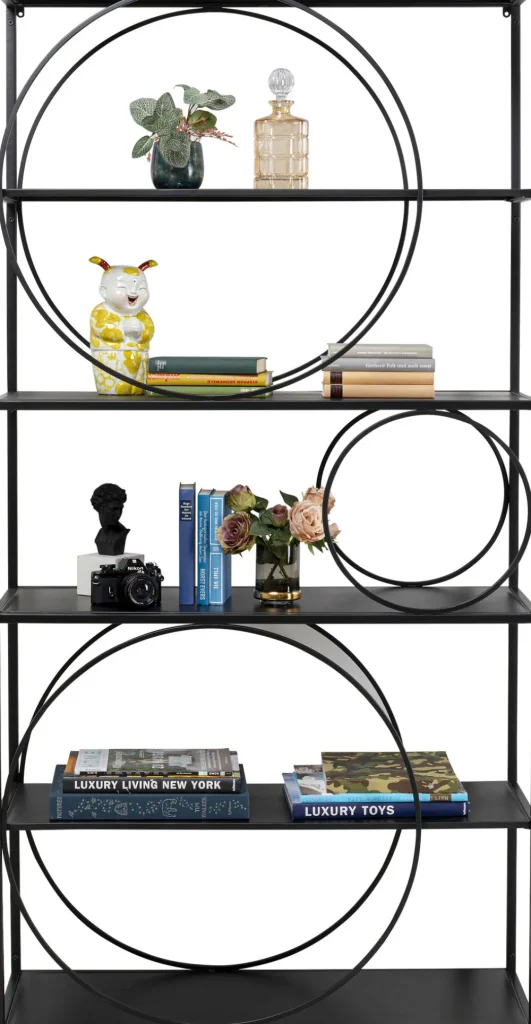 KARE Design Wandkast Circle Black 100x200cm