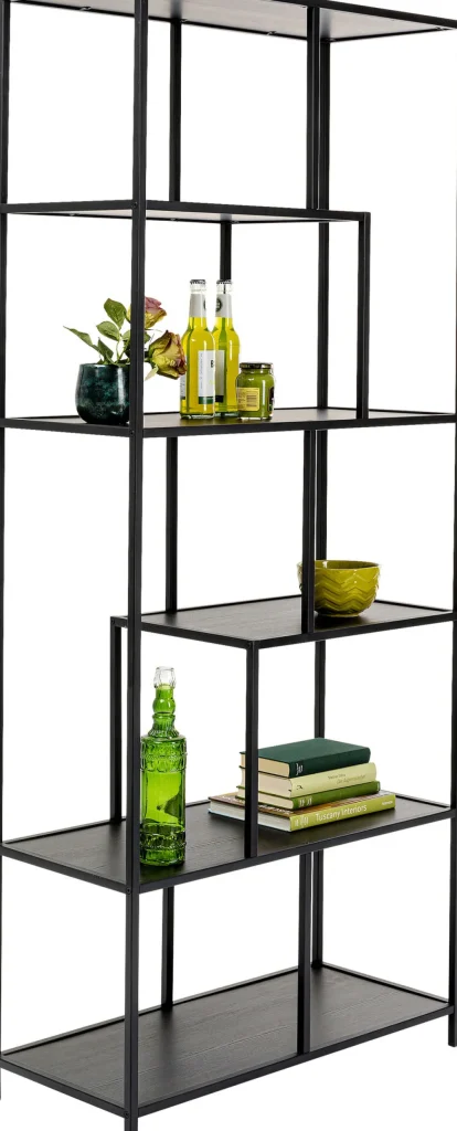 KARE Design Wandkast Loftie Black 77x185cm