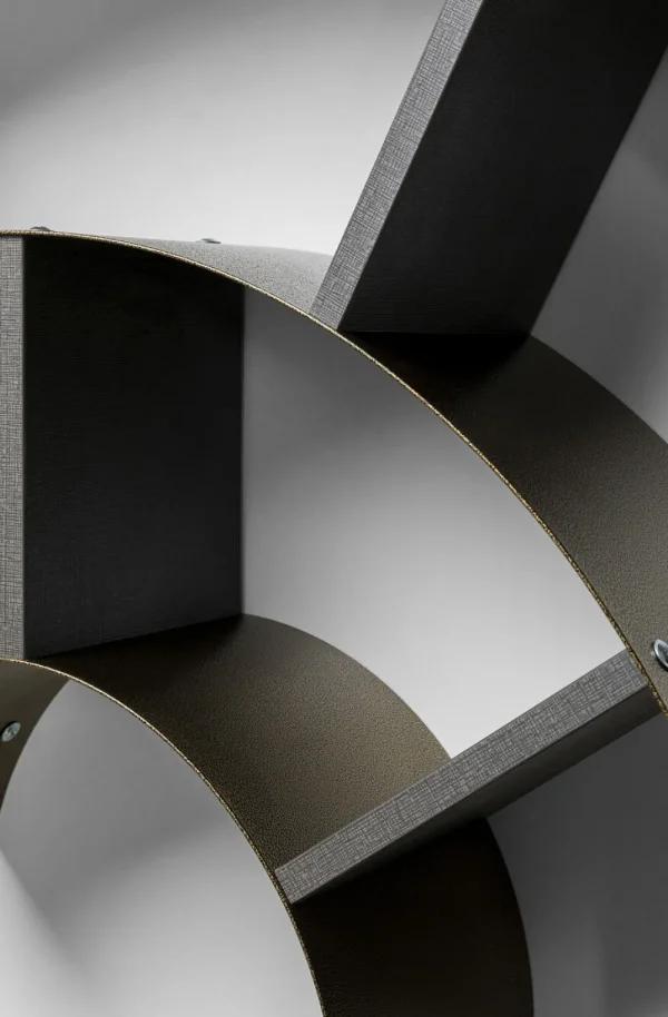 KARE Design Wandkast Snail Bronze