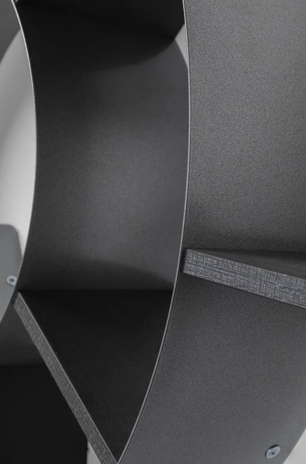 KARE Design Wandkast Snail Zilver