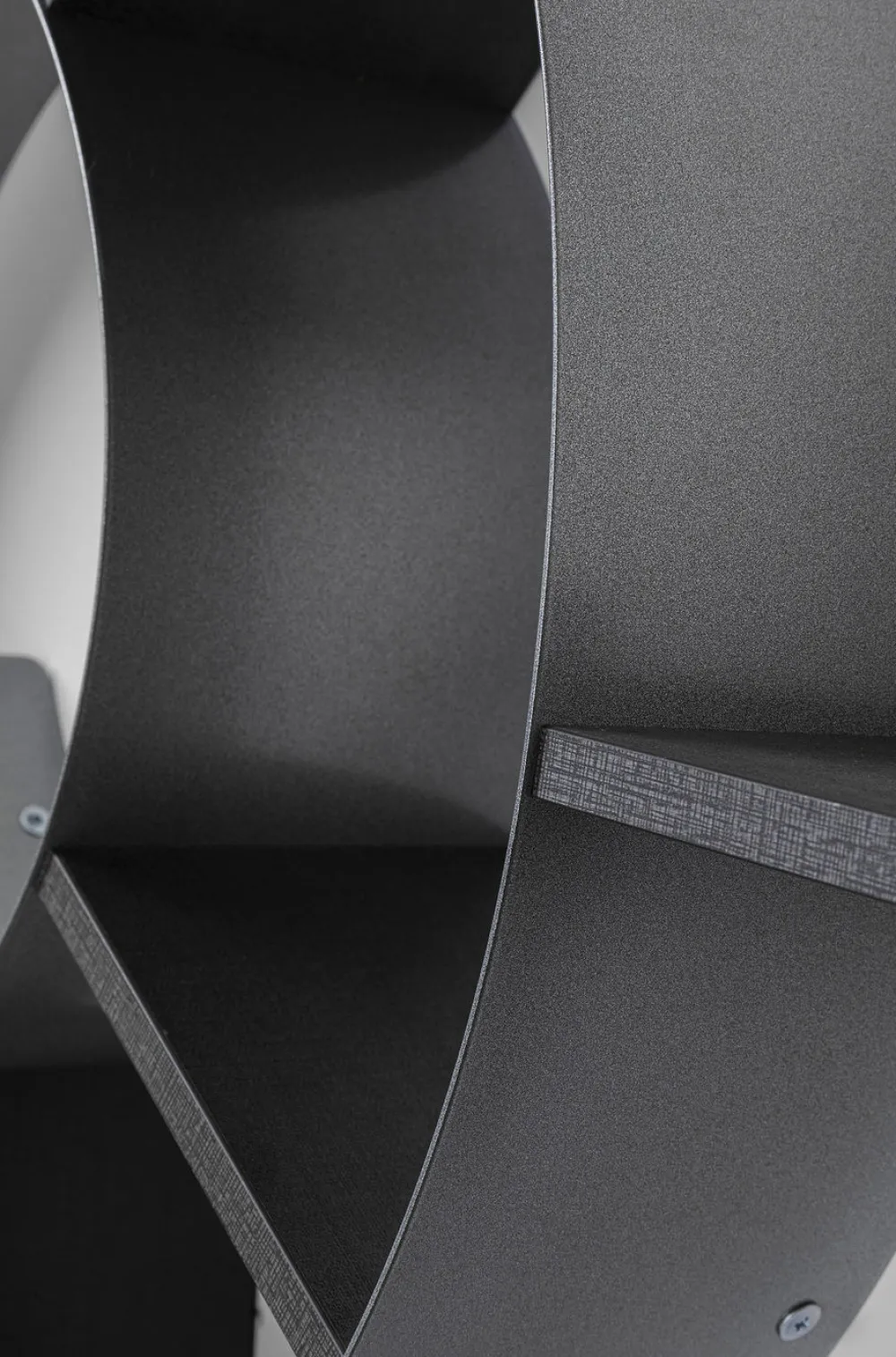 wandkast_snail_zilver_5.webp KARE Design Wandkast Snail Zilver