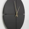 KARE Design Wandklok Andrea Black Ø60cm