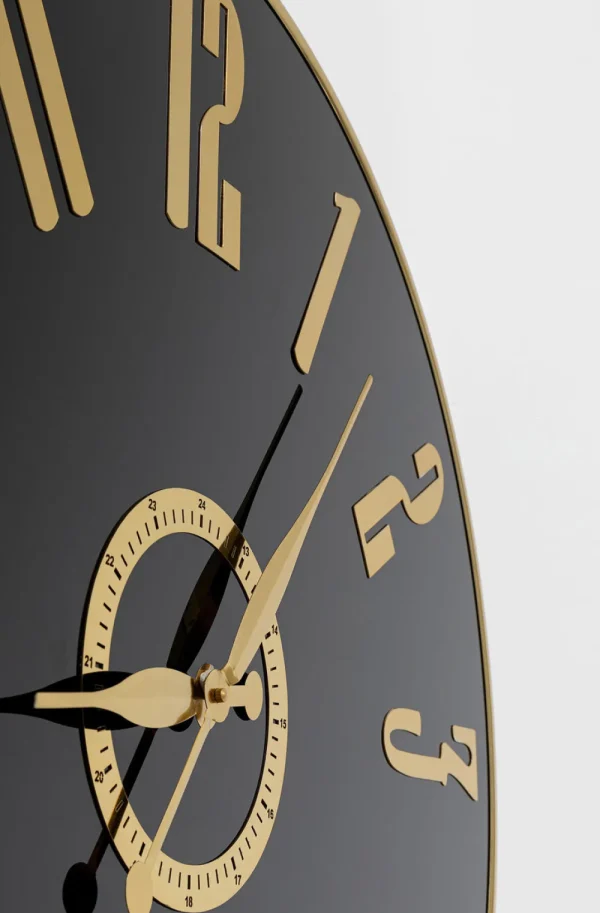 KARE Design Wandklok Casino Black Ø76cm