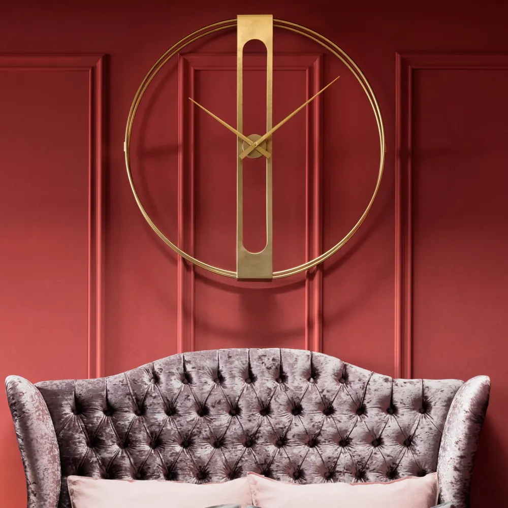 wandklok_clip_goud_cm_0.webp KARE Design Wandklok Clip Goud Ø107cm