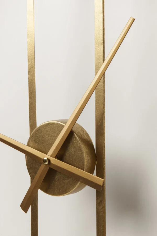 KARE Design Wandklok Clip Goud Ø60cm