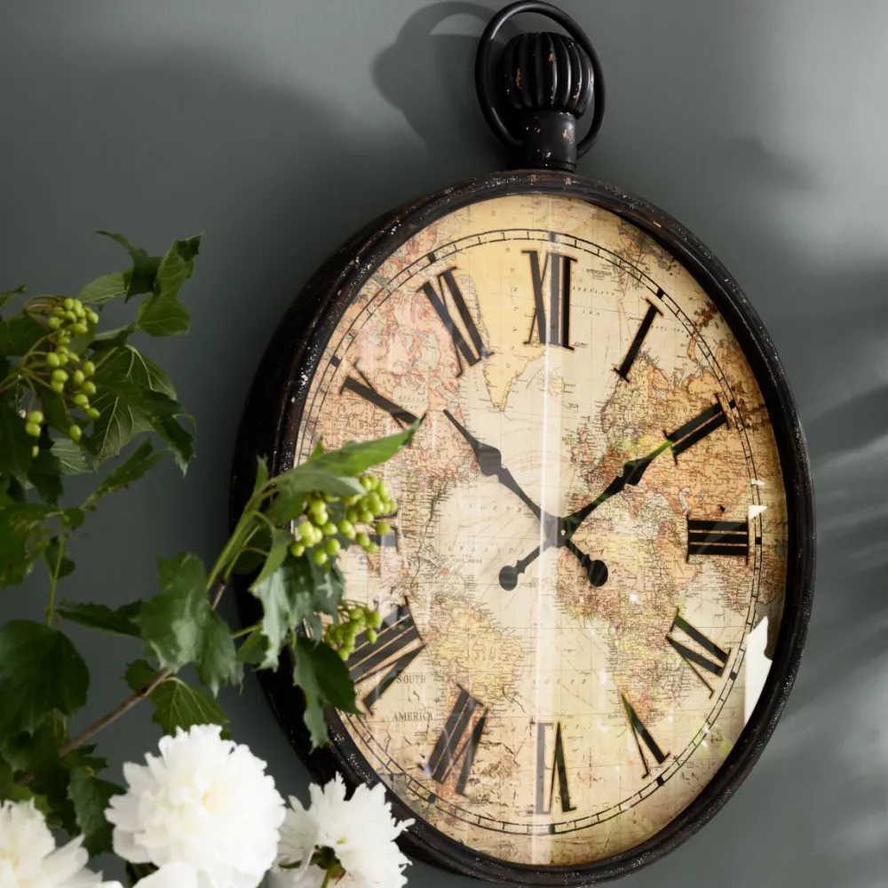 wandklok_european_map_cm_0.webp KARE Design Wandklok European Map 96cm