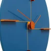 KARE Design Wandklok Felice Blue 30cm
