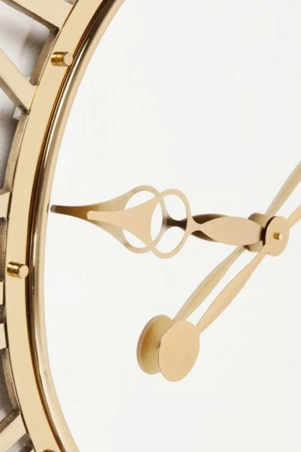 KARE Design Wandklok Giant Goud Ø120cm