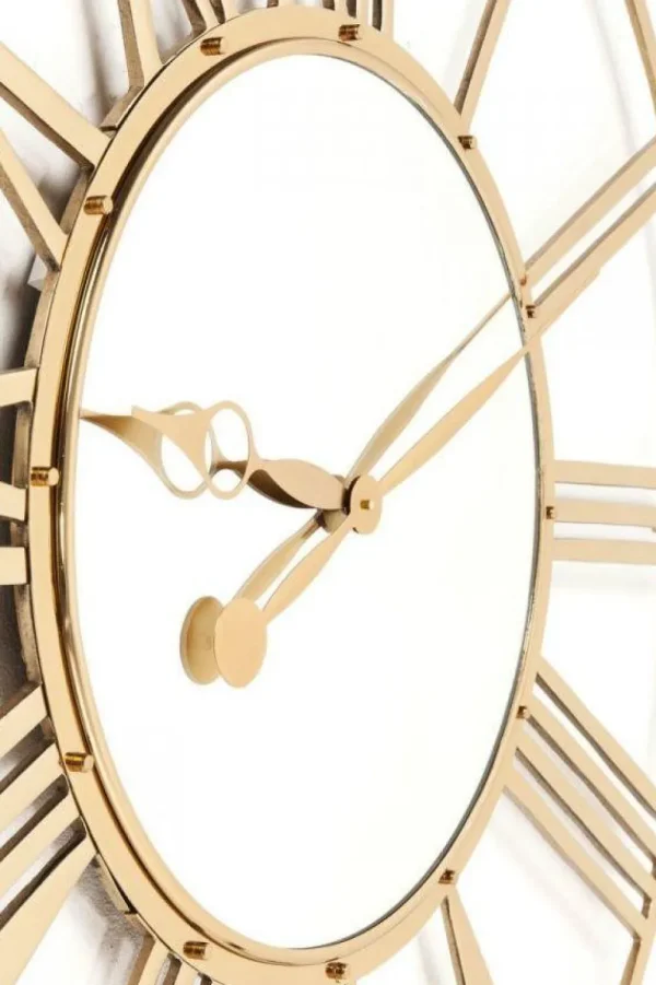 KARE Design Wandklok Giant Goud Ø120cm
