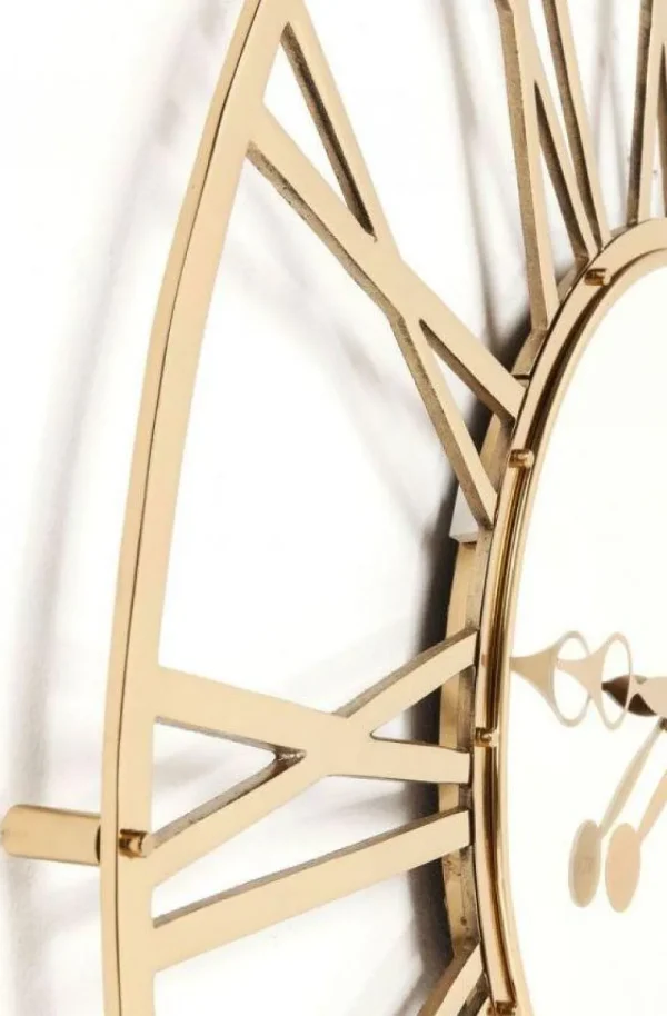 KARE Design Wandklok Giant Goud Ø120cm