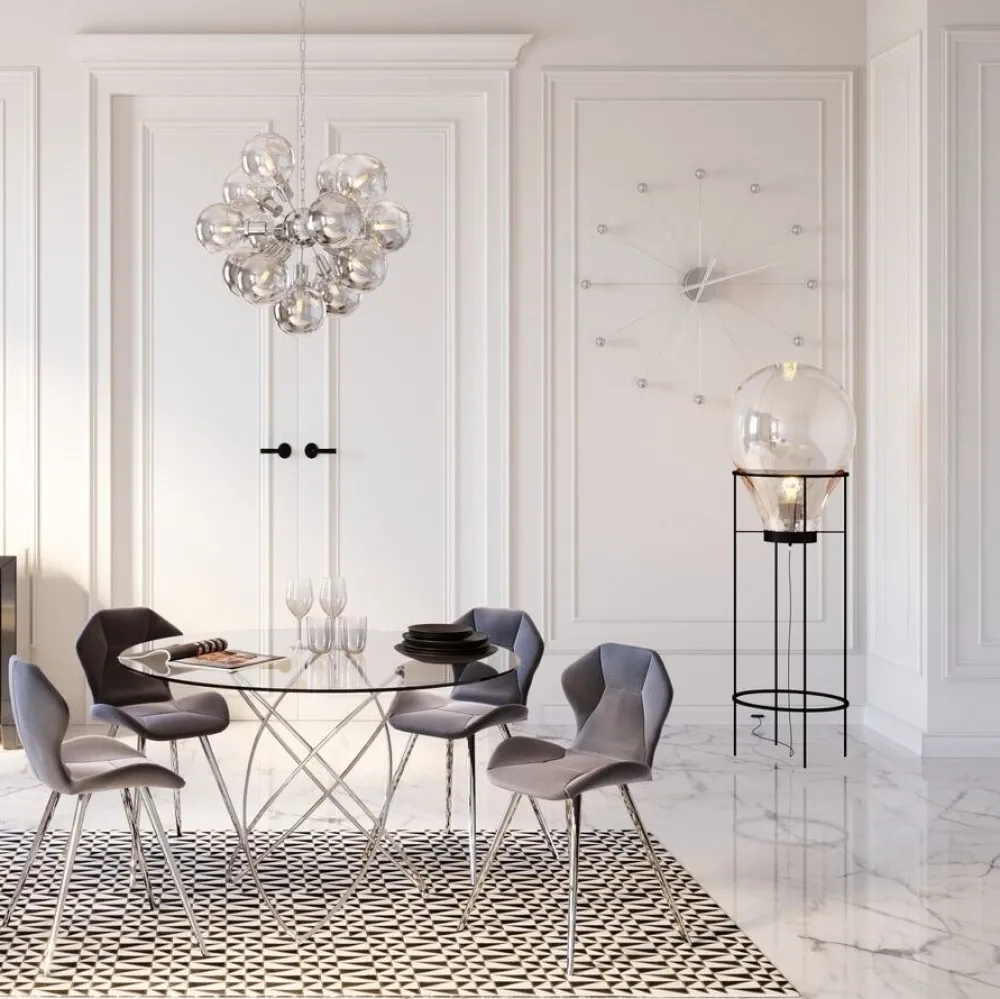 wandklok_like_umbrella_balls_chroom_0.webp KARE Design Wandklok Like Umbrella Balls Chroom