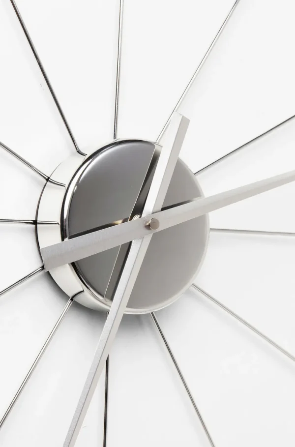KARE Design Wandklok Like Umbrella Balls Chroom