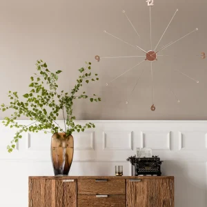 KARE Design Wandklok Like Umbrella Rosé Goud