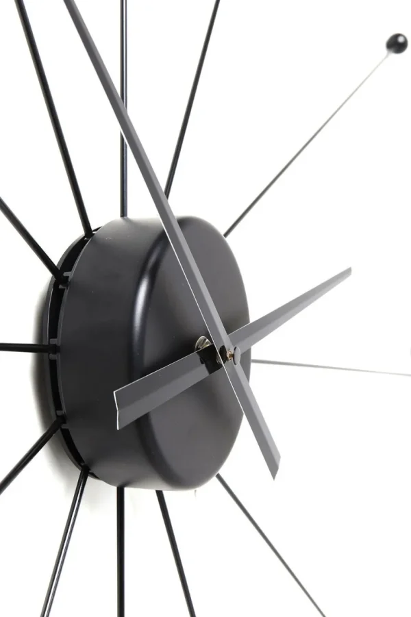 KARE Design Wandklok Like Umbrella Zwart
