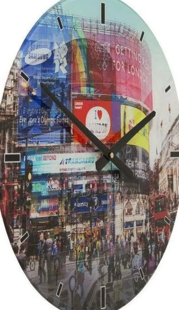 KARE Design Wandklok Piccadilly Circus Ø40cm