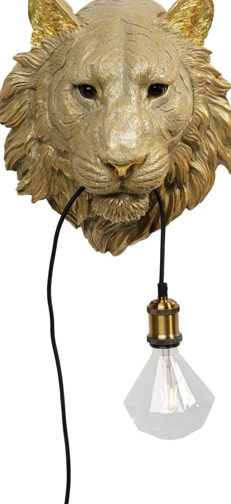 KARE Design Wandlamp Animal Tiger Head