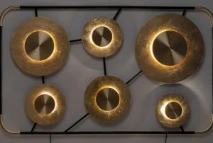 KARE Design Wandlamp Disc 6er