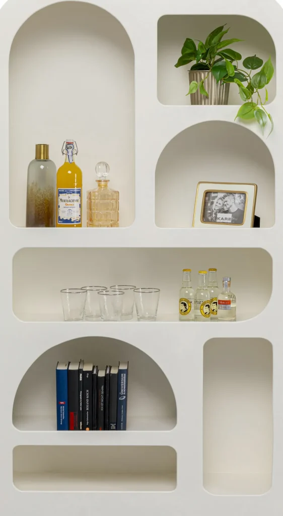 KARE Design Wandschap Paco White 95x180cm