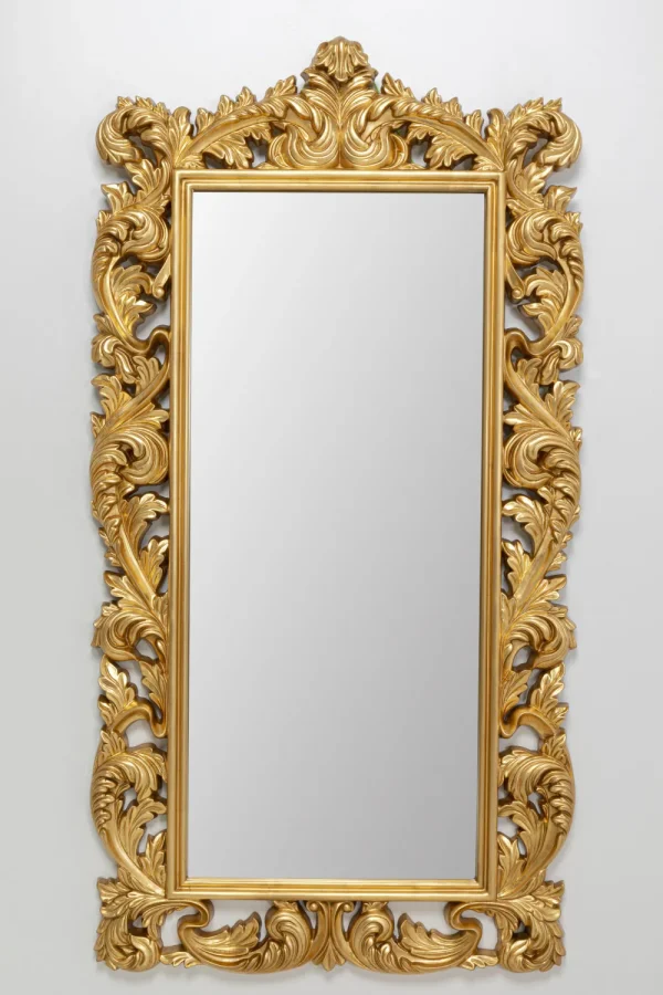 KARE Design Wandspiegel Baroque Valentina Gold 100x190cm