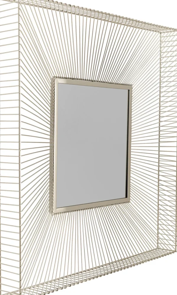 KARE Design Wandspiegel Dimension Champagne 91x91cm