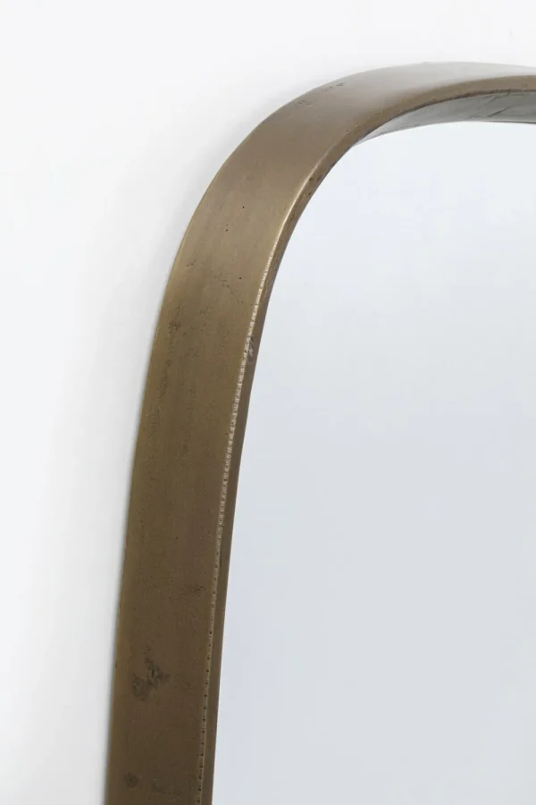 KARE Design Wandspiegel Noomi Brass 122x58cm