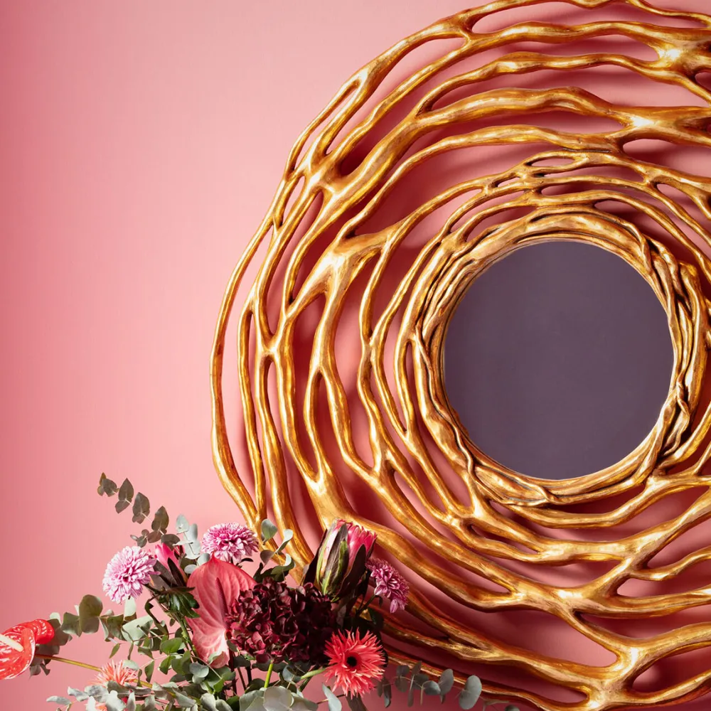 wandspiegel_twiggy_gold_cm_0.webp KARE Design Wandspiegel Twiggy Gold Ø121cm