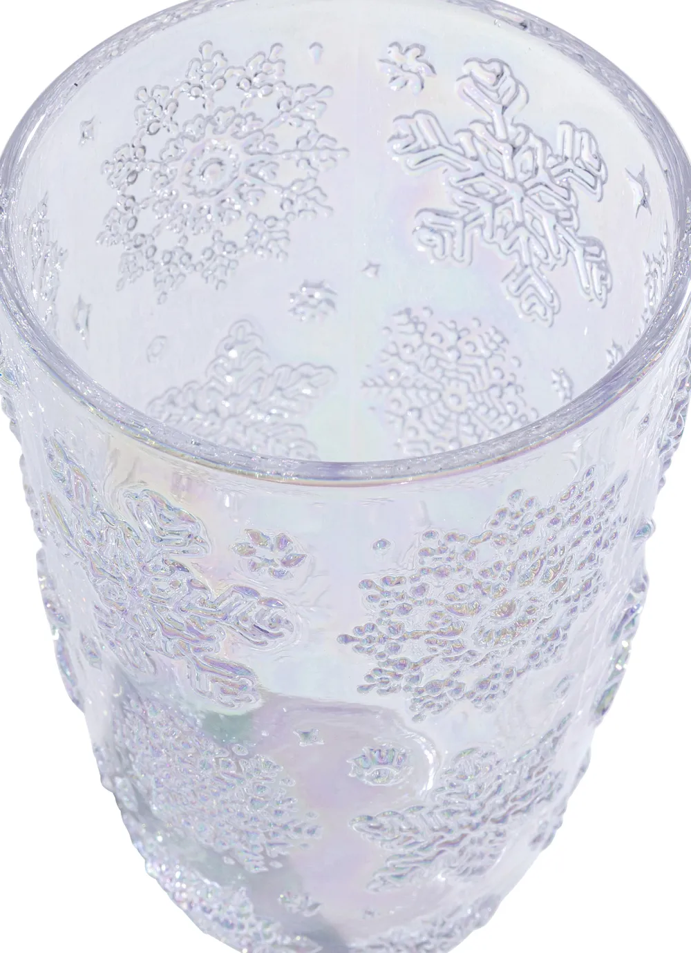 KARE Design Waterglas Ice Flowers Colore