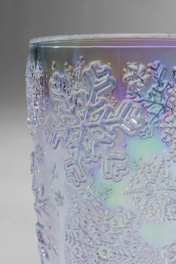 KARE Design Waterglas Ice Flowers Colore