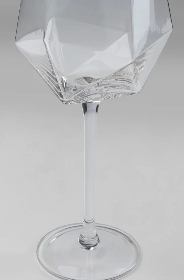 KARE Design Wijnglas Diamond Gouden Rand