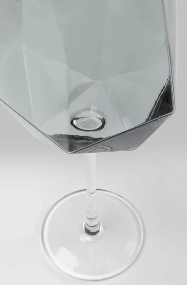 KARE Design Wijnglas Diamond Smoke