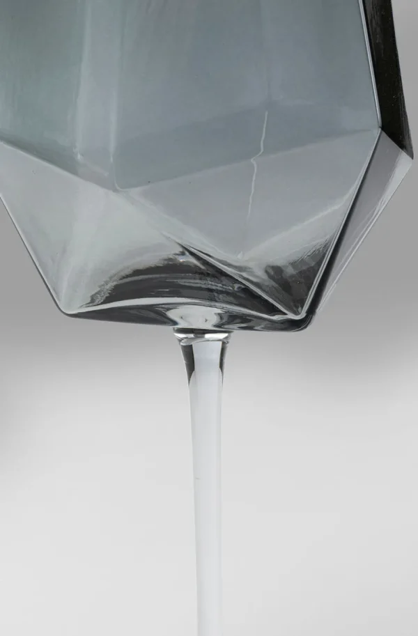 KARE Design Wijnglas Diamond Smoke