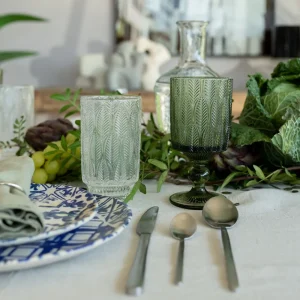 KARE Design Wijnglas Fogli Green