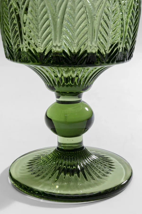 KARE Design Wijnglas Fogli Green