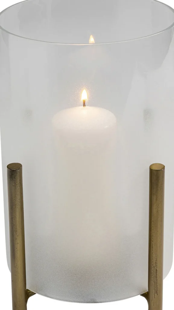 KARE Design Windlicht Pillar Steam 25cm