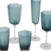 KARE Design Witte Wijnglas Cascata Blue